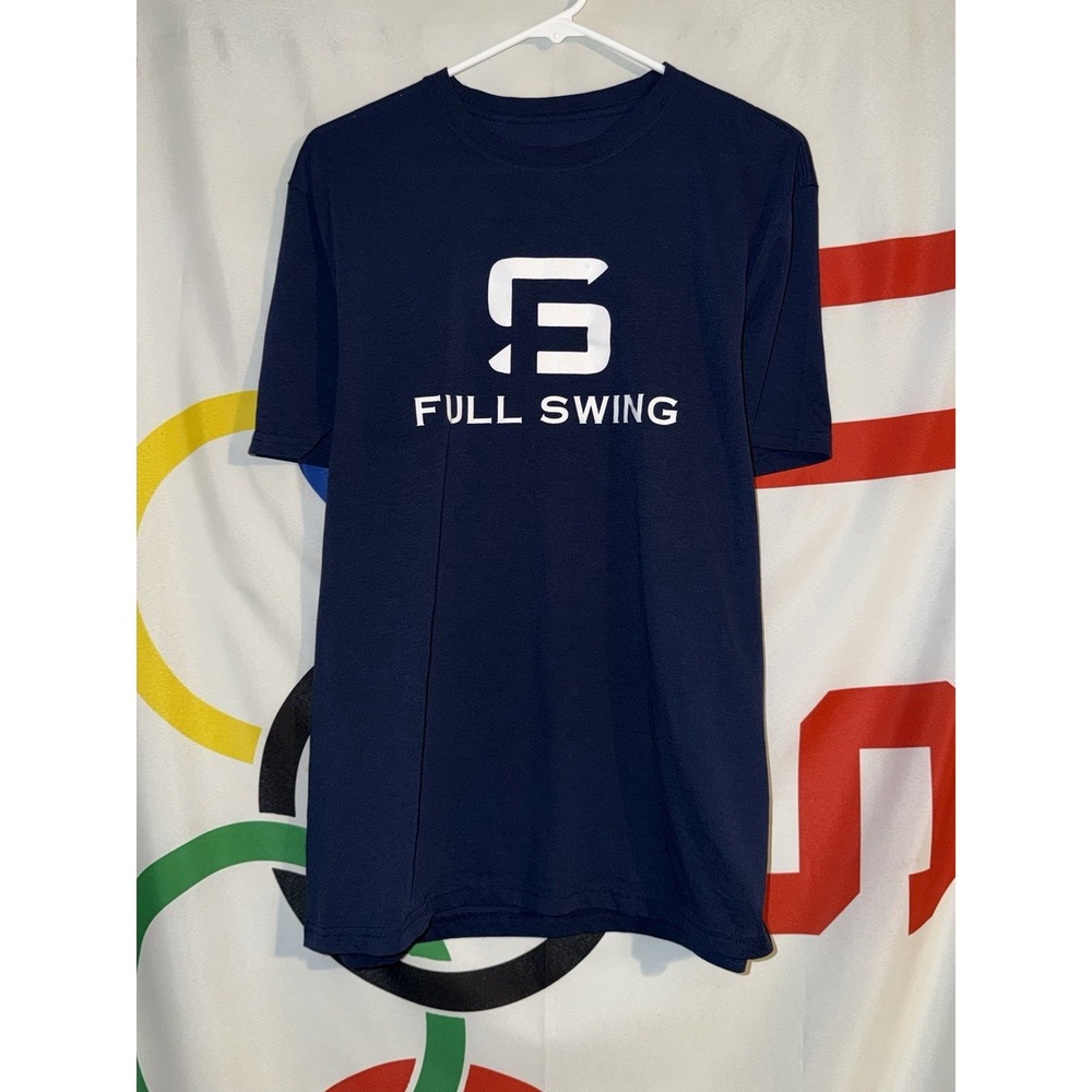 Levelwear Full Swing Golf T Shirt Mens Medium Navy Blue